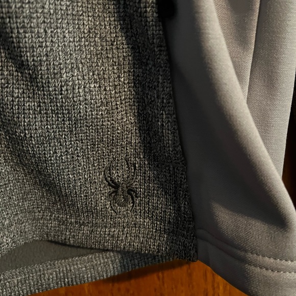 Spyder Constant Full Zip Sweater Fleece Jacket Women’s Medium Gray/Gray - Picture 2 of 7